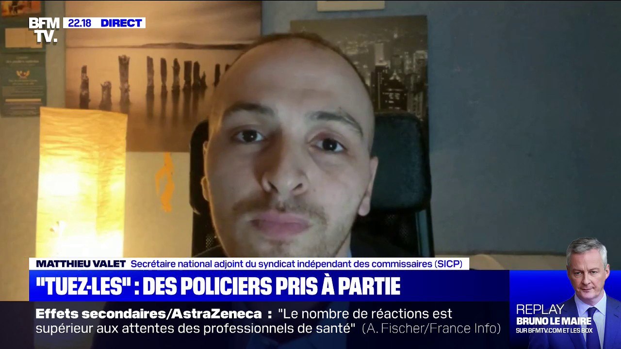 Policiers pris à partie dans les Yvelines: pour Matthieu Valet (SICP), "c'est désormais le quotidien des policiers"