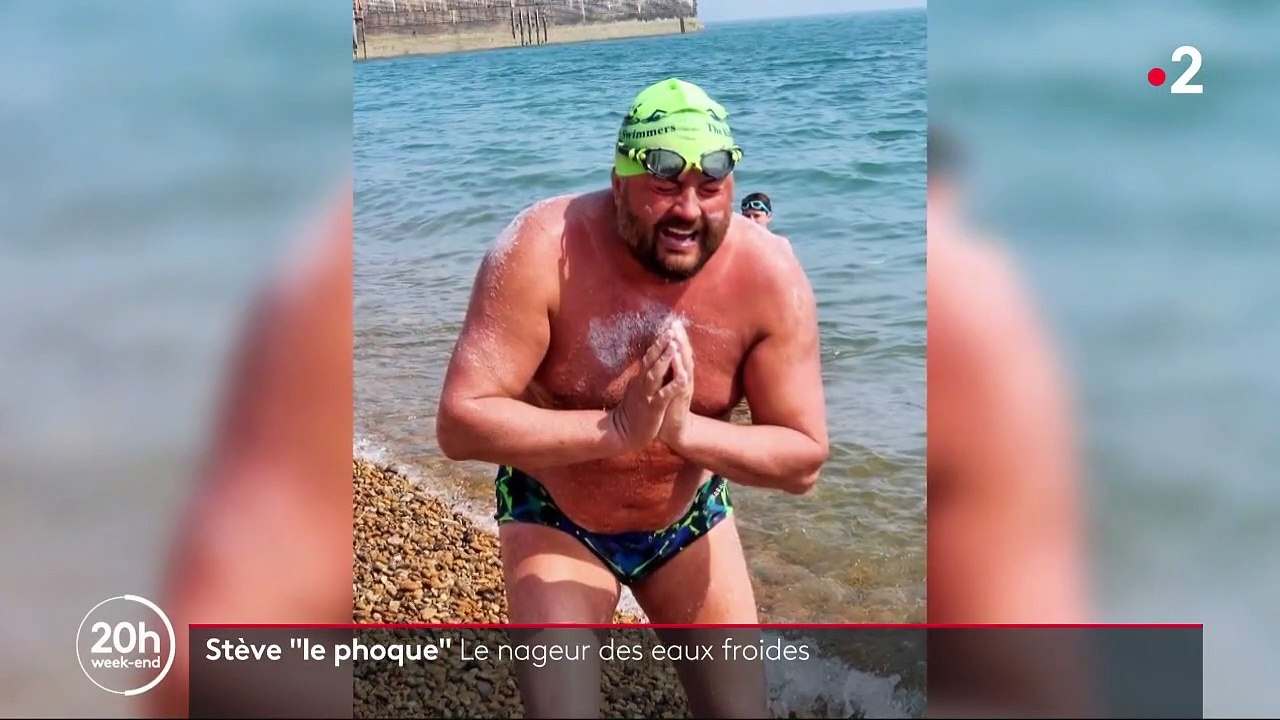 Pas-de-Calais : Stève Stievenart, dit "le phoque", un nageur de l'extrême