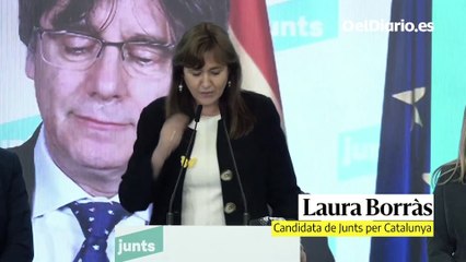 Laura Borràs (Junts): "Que el independentismo supere el 50% tendrá consecuencias políticas"