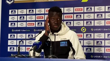 FCGB-OM : Pape Gueye "un bon état d'esprit ce qui nous manquait dans les matchs précédents"