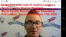 GalaxyCon Live Comicon cast of Justice League - Kevin Conroy George Newbern Maria Canals-Barrera Susan Eisenberg Phil LaMarr 10-17-2020