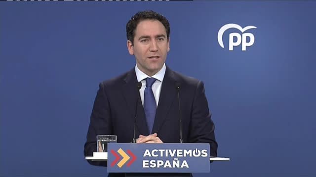 García Egea achaca el mal resultado en Cataluña a las declaraciones de Bárcenas