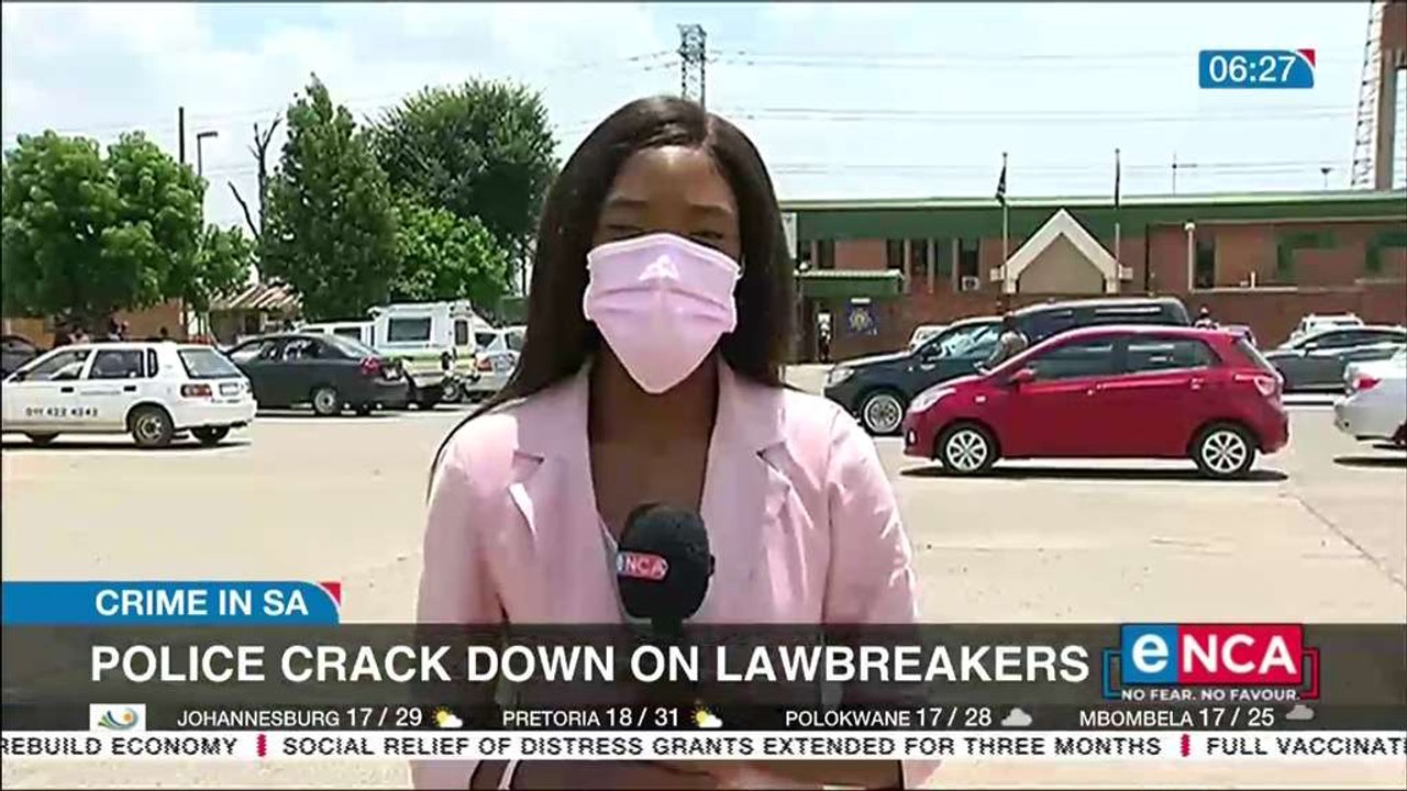 Police crack down on lawbreakers