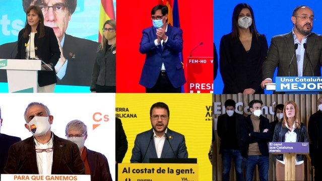 Candidato a la investidura y posibles pactos, primeras reacciones a elecciones catalanas