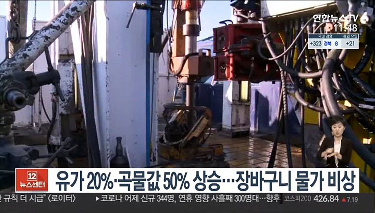 유가 20%·곡물값 50% 상승…장바구니 물가 비상