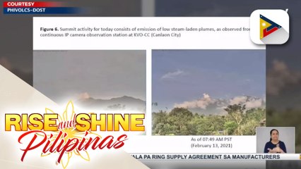 Bulkang Kanlaon sa Negros Island, patuloy ang pag-aalburuto