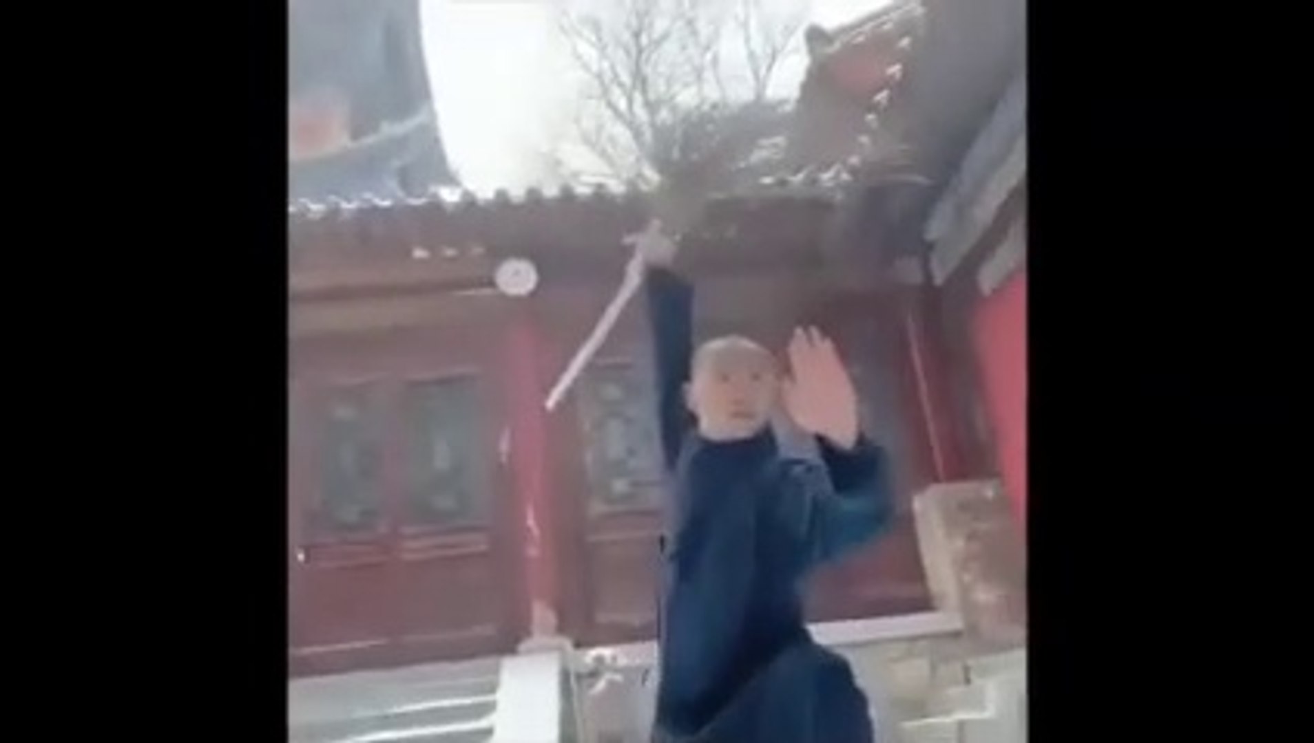 Filme - As Danças de Artes Marciais Templo Shaolin Treinos_