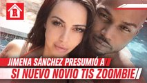 Jimena Sánchez presumió noviazgo con el cantante Tis Zombie