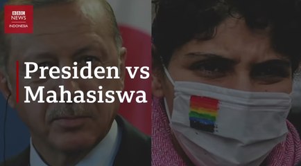 Mahasiswa Turki vs Presiden Erdogan: 'Universitas milik kami' \