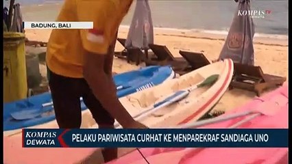 Скачать видео: Dampak Pandemi, Pelaku Pariwisata Curhat Ke MENPAREKRAF Sandiaga Uno