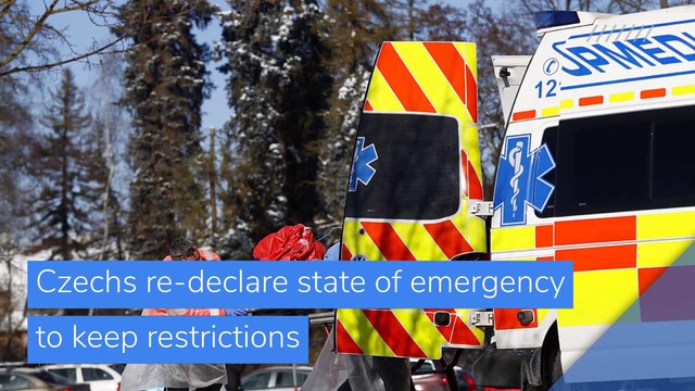 Czechs re-declare state of emergency to keep restrictions , and other top stories in business from February 15, 2021.