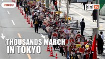 Thousands march in Tokyo to protest Myanmar coup, biggest Japan demonstration so far