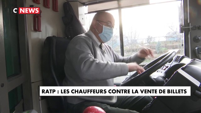 RATP : les chauffeurs contre la vente de billets