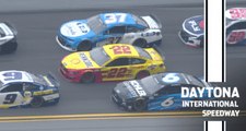 Logano walks us through the massive early wreck at Daytona