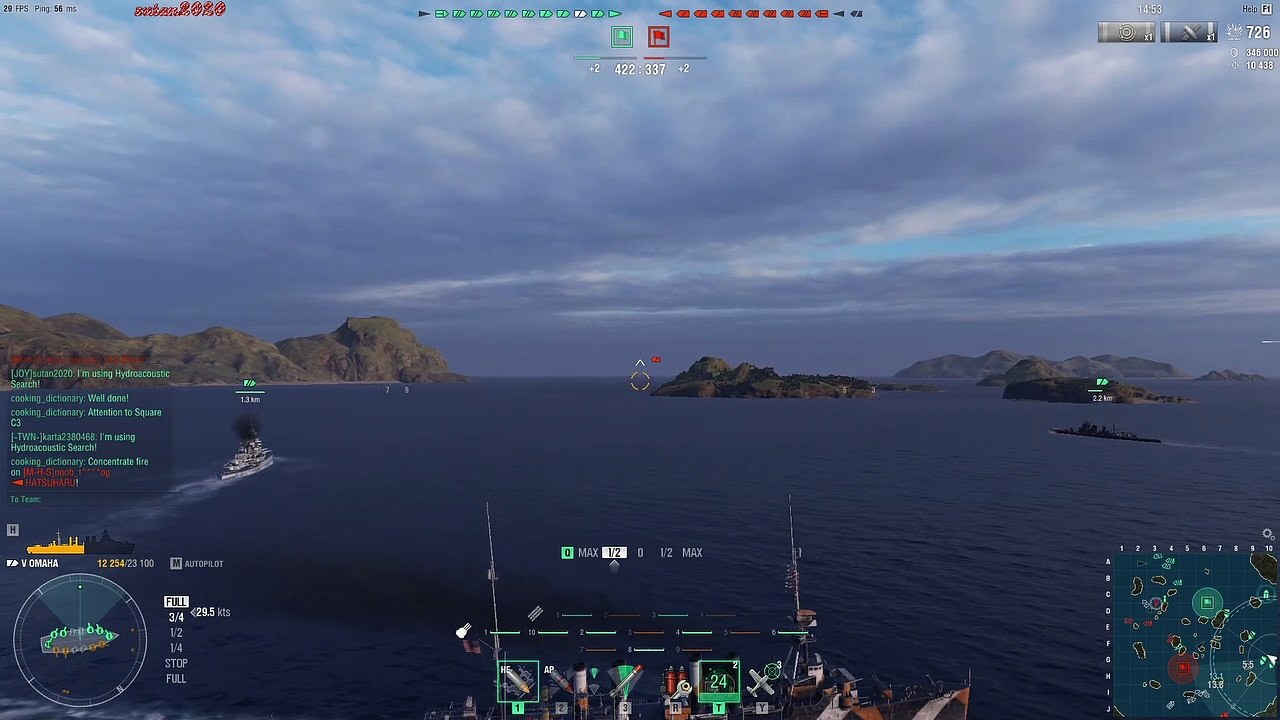 World of Warships | Omaha | Sky View