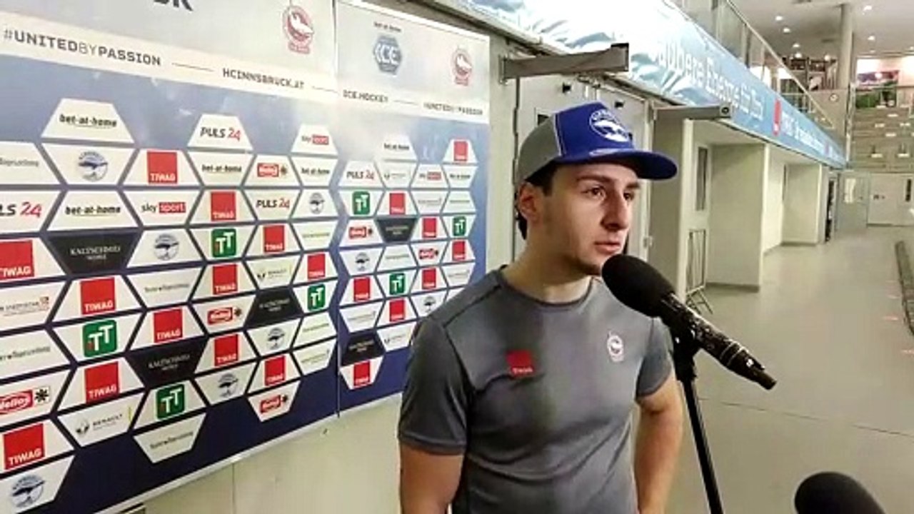 14.02.21: Bär (HCI) nach Niederlage gegen Bratislava