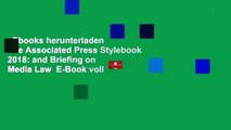 Ebooks herunterladen  The Associated Press Stylebook 2018: and Briefing on Media Law  E-Book voll