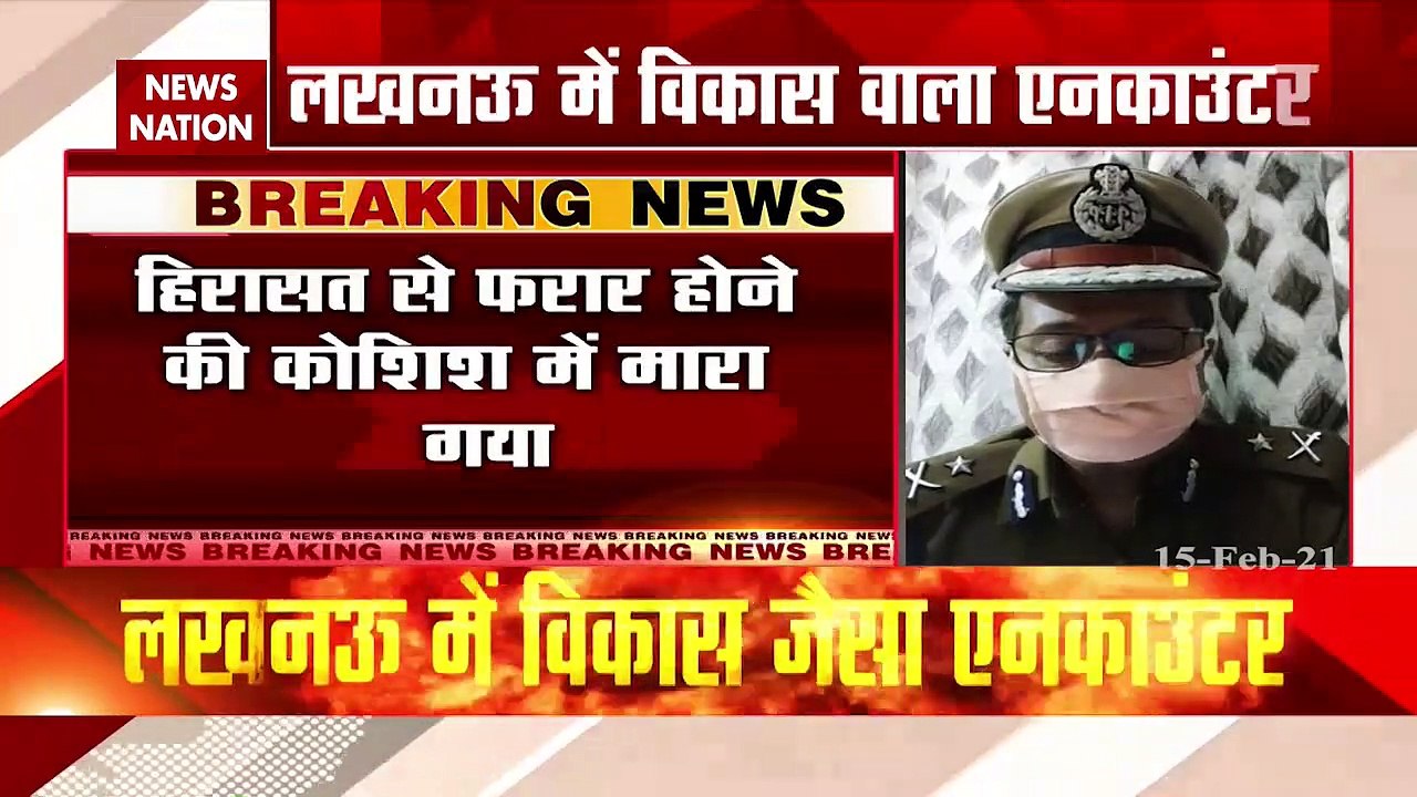 Lucknow Encounter: Encounter of sharp shooter involved in Ajit murder