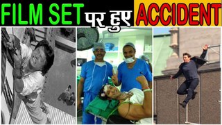 10 FILM-SETS पर हुए सबसे खतरनाक ACCIDENTS 10 Most Unfortunate Accidents on Movie Sets