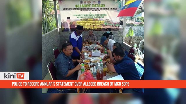 Police to record Annuar's statement over alleged breach of MCO SOPs