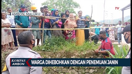 Warga Dihebohkan Dengan Penemuan Janin