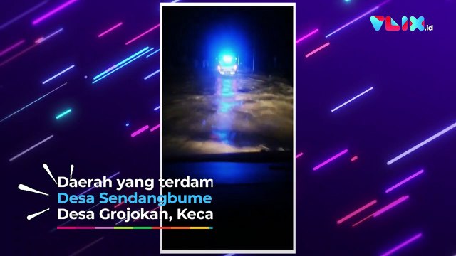 Banjir Bandang Lumpuhkan Nganjuk! Arus Deras Bagai Tsunami