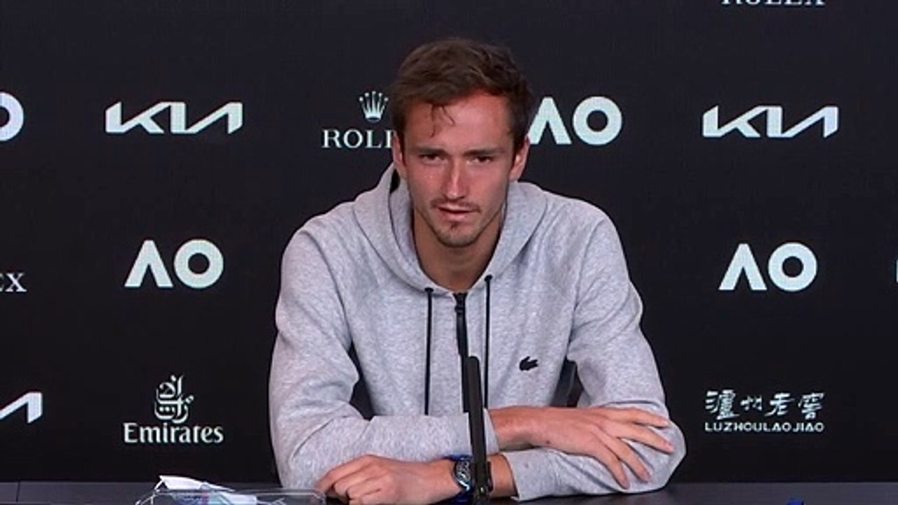 Open d'Australie 2021 - Daniil Medvedev : "Playing my friend Andrey Rublev doesn't change anything for me"
