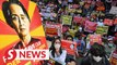 Suu Kyi detention extended as protests continue in Myanmar