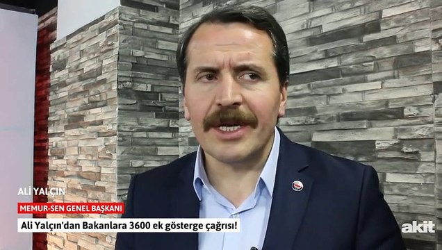 Memur-Sen Başkanı Yalçın’dan 3600 ek gösterge çağrısı
