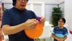 How to make a balloon Rocket Race Easy DIY Experiment for Kids!!