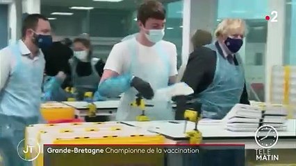 Royaume-Uni : Boris Johnson annonce la barre des 15 millions de personnes vaccinées
