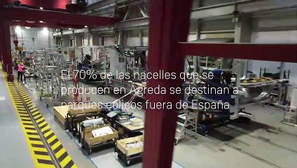 Vídeo de transporte de nacelles desde Ágreda hasta el puerto de Bilbao rumbo a Atacama en Chile.