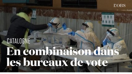 L'impressionnant dispositif pour faire voter les malades du Covid en Catalogne