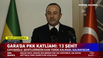 Çavuşoğlu: Katliama sessiz olan batı gibi iki yüzlülük yapmadık