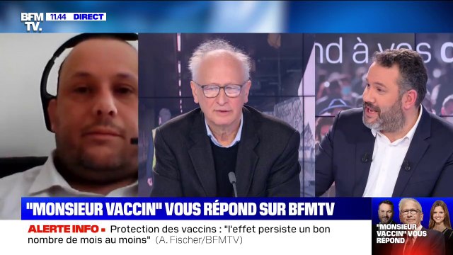 Quand la vaccination des personnes à risque de moins de 65 ans est-elle prévue ? Le Pr Fischer répond à vos questions sur BFMTV
