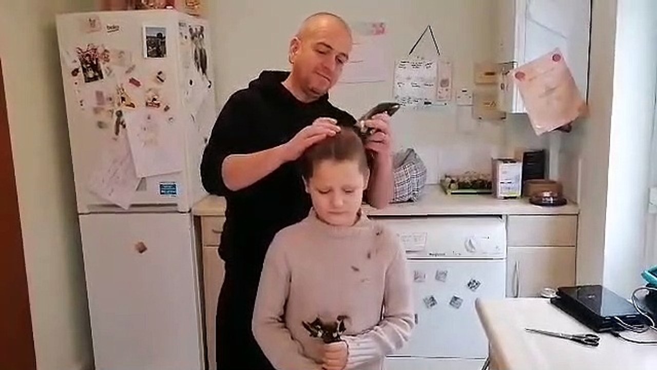 Katelyn Owen head shave
