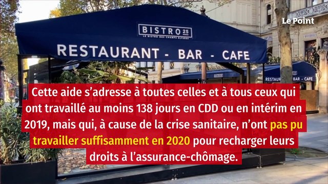 Le gouvernement prolonge l’aide aux travailleurs précaires