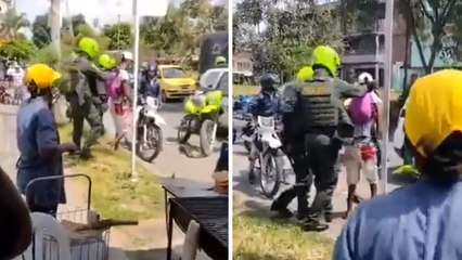 Le cortan la mano a un presunto ladrón en Cali por supuesto robo