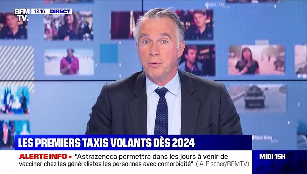 Les premiers taxis volants sont attendus dès 2024 - 15/02