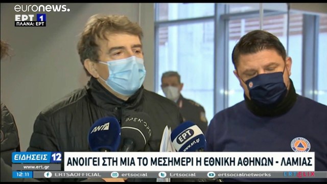 Ελλάδα: Προβλήματα από την κακοκαιρία «Μήδεια» - Ανοίγει για να ξανακλείσει η Εθνική Αθηνών- Λαμίας