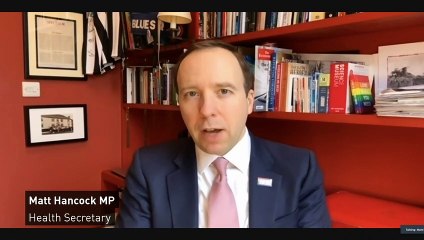 Hancock: Vaccine is the route out of this pandemic