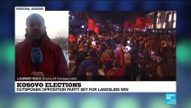 Kosovo elections: Outspoken opposition party in line for landslide win
