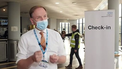 NHS chief hails success of first vaccine phase