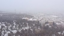 Grecia amanece atrapada en las garras del temporal de nieve Medea