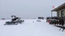 Keltepe Kayak Merkezi’nde kar kalınlığı 25 santimetreye ulaştı