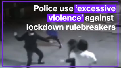 Police in violent confrontation with gym owner who refused to close