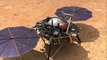 El polvo y el invierno reducen las operaciones de Insight en Marte