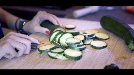 Le flan de courgettes
