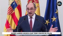 Javier Lambán tiene cáncer de colon y comenzará el tratamiento la próxima semana