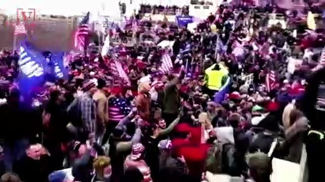 Footage Shows Same Oath Keepers Protecting Roger Stone Later Storming the Capitol